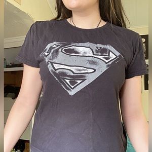 Black Superman T-shirt